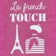 Motif thermocollant message - LaFrench Touch -