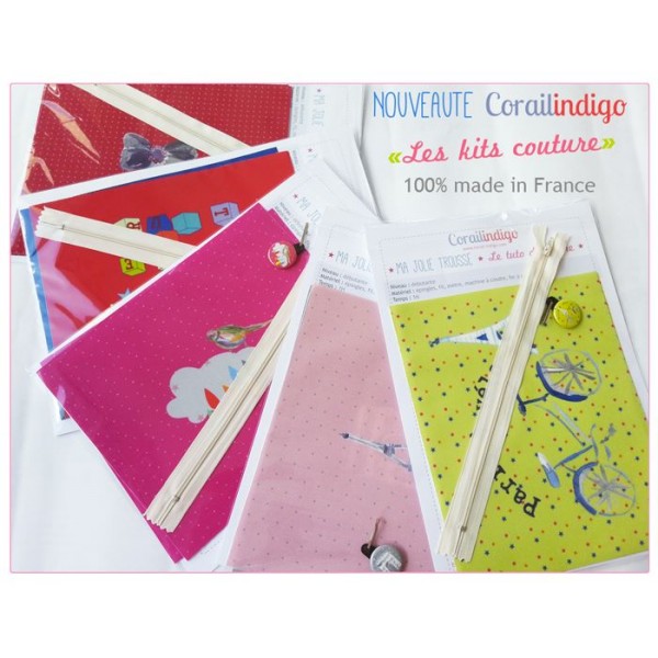 Kit Couture Débutant - Starter Kit - Mercerie Rose Popeline