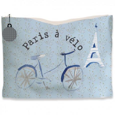 Kit trousse bleu Paris à vélo