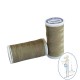 Fil à coudre polyester 200m vert olive - 886