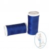 Fil à coudre polyester 200m bleu touareg - 027