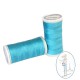 Fil à coudre polyester 200m bleu lagon - 833