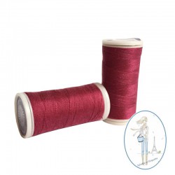 Fil à coudre polyester 200m ruby - 016