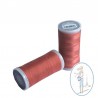 Fil à coudre polyester 200m corail - 816