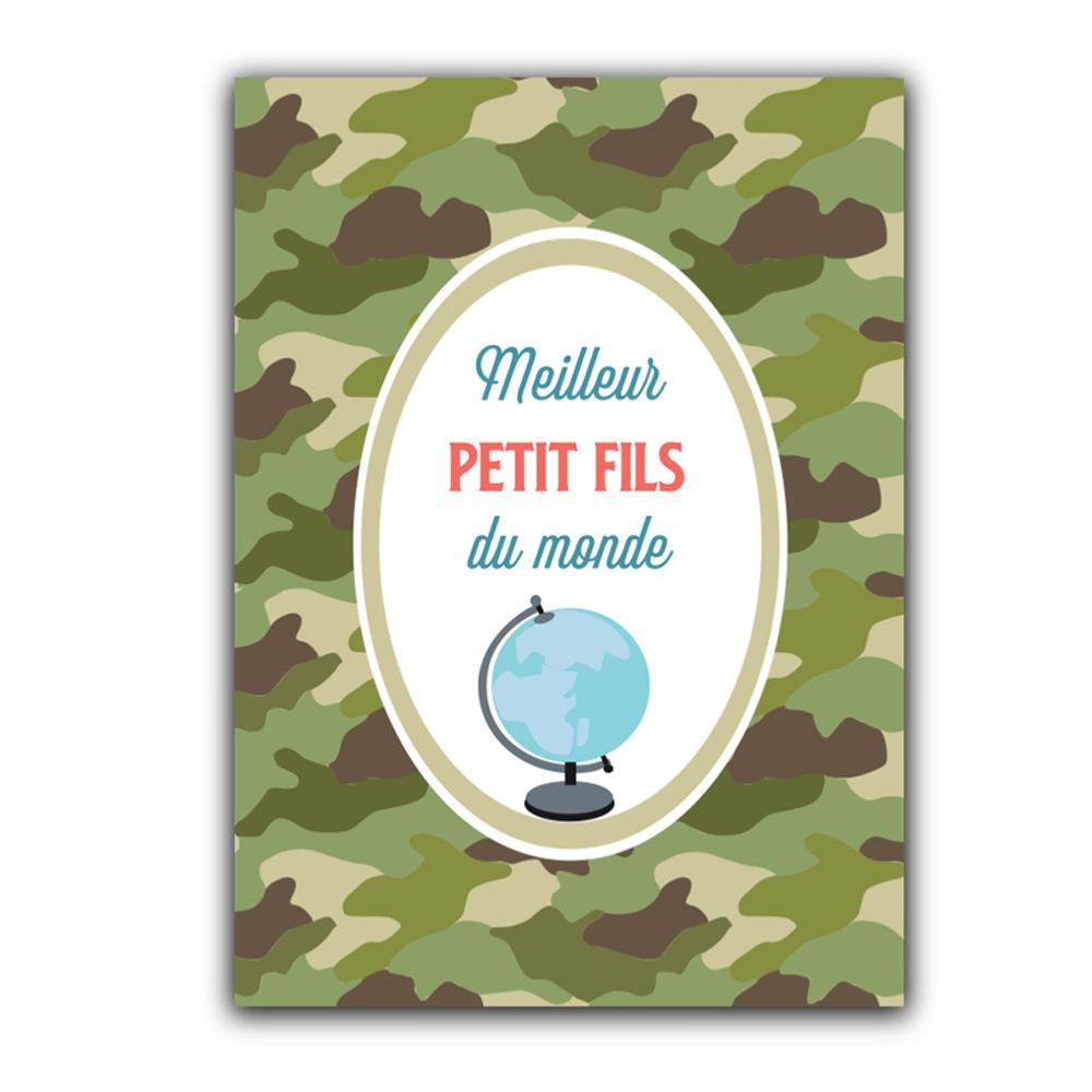Carte Postale Meilleur Petit Fils Du Monde Sylvette En Goguette