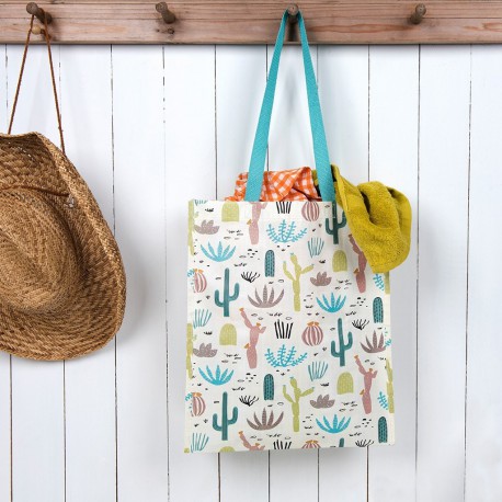 Sac shopping Cactus du désert