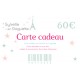 Carte cadeau 60€ à imprimer ou à envoyer par mail
