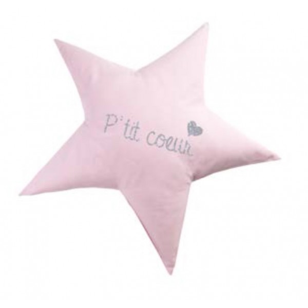 Coussin personnalisé petites étoiles