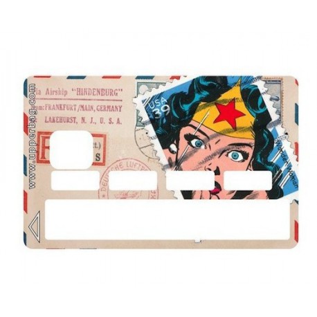 Sticker CB Timbre Wonderwoman