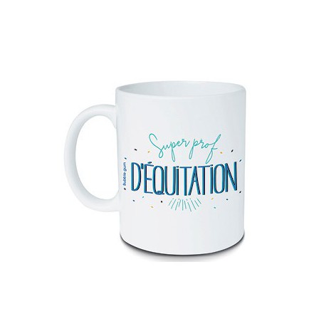 Mug Super prof d’équitation