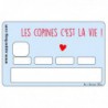 Sticker CB Les copines c’est la vie