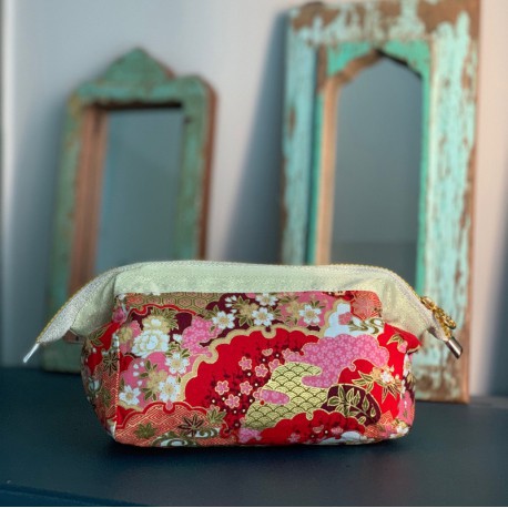 Trousse de toilette grandes fleurs