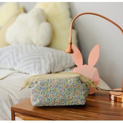 Trousse de toilette petites fleurs