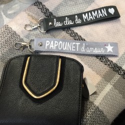 Porte clés personnalisé - Maman